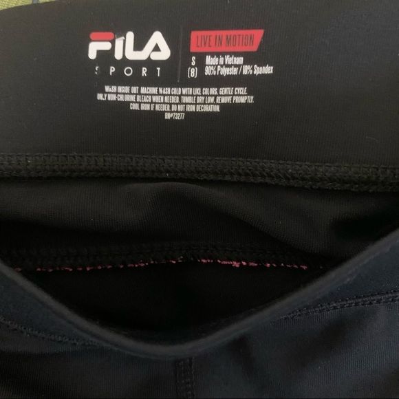 Girls Sz S(8) Fila Sport Leggings - Picture 7 of 7